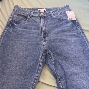 H&M Light Blue Straight Leg Jeans